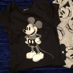 Mickey Mouse Logo Onesies